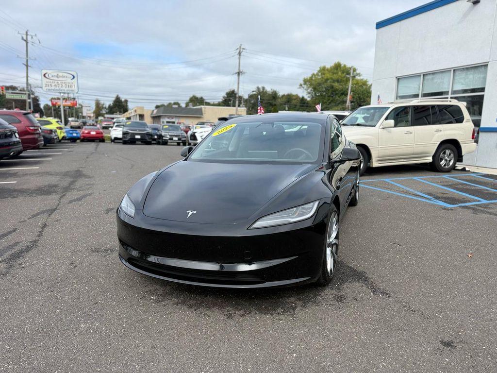 used 2025 Tesla Model 3 car, priced at $34,499