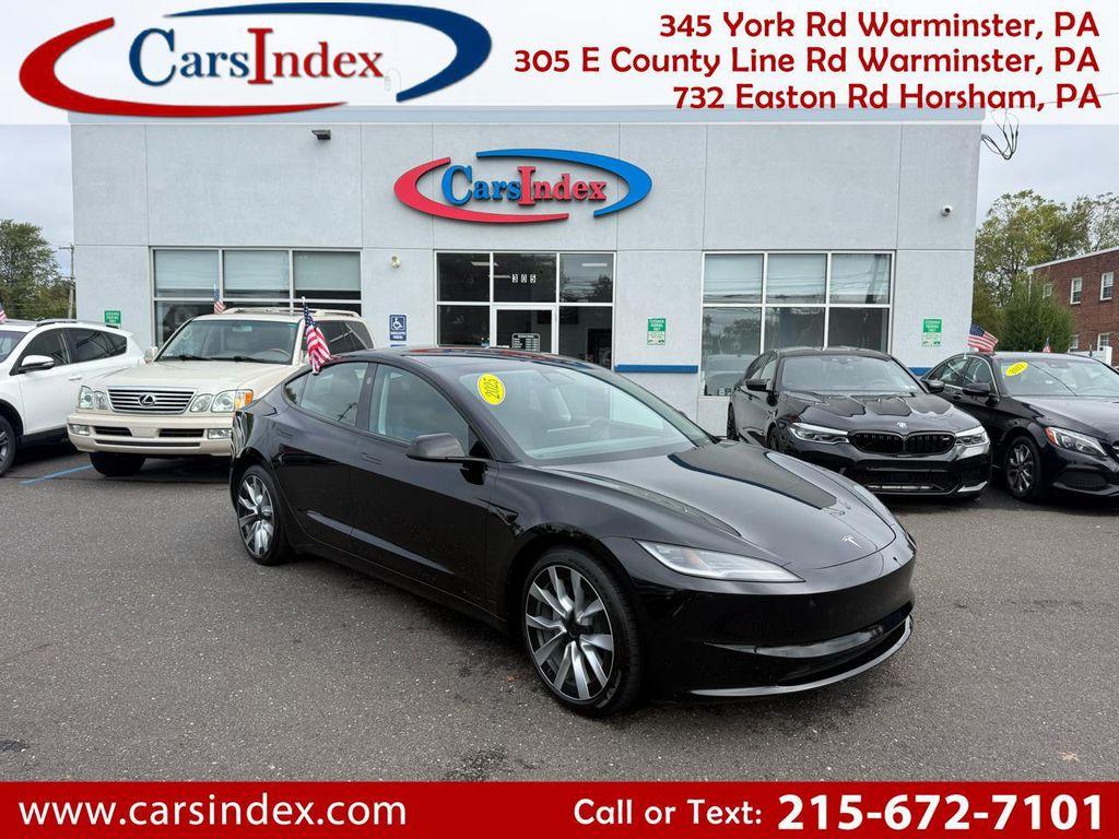 used 2025 Tesla Model 3 car, priced at $34,499