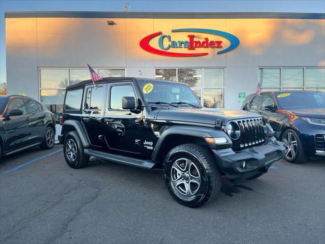 used 2020 Jeep Wrangler Unlimited car, priced at $24,999