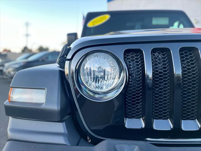 used 2020 Jeep Wrangler Unlimited car, priced at $24,999