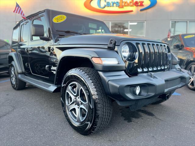 used 2020 Jeep Wrangler Unlimited car, priced at $24,999