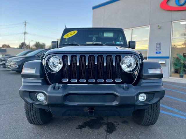 used 2020 Jeep Wrangler Unlimited car, priced at $24,999