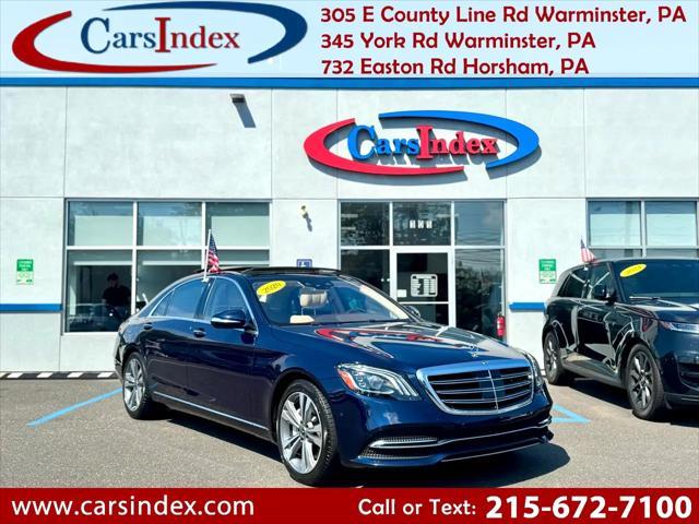 used 2020 Mercedes-Benz S-Class car, priced at $39,599