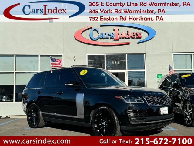 used 2018 Land Rover Range Rover car, priced at $39,999