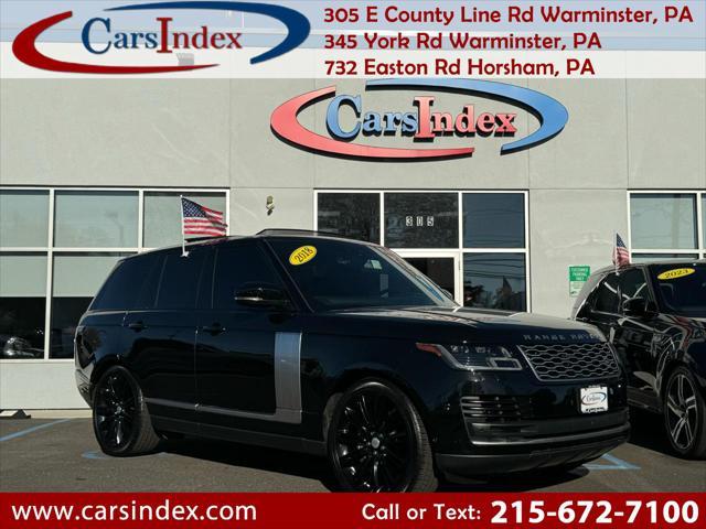 used 2018 Land Rover Range Rover car, priced at $39,999