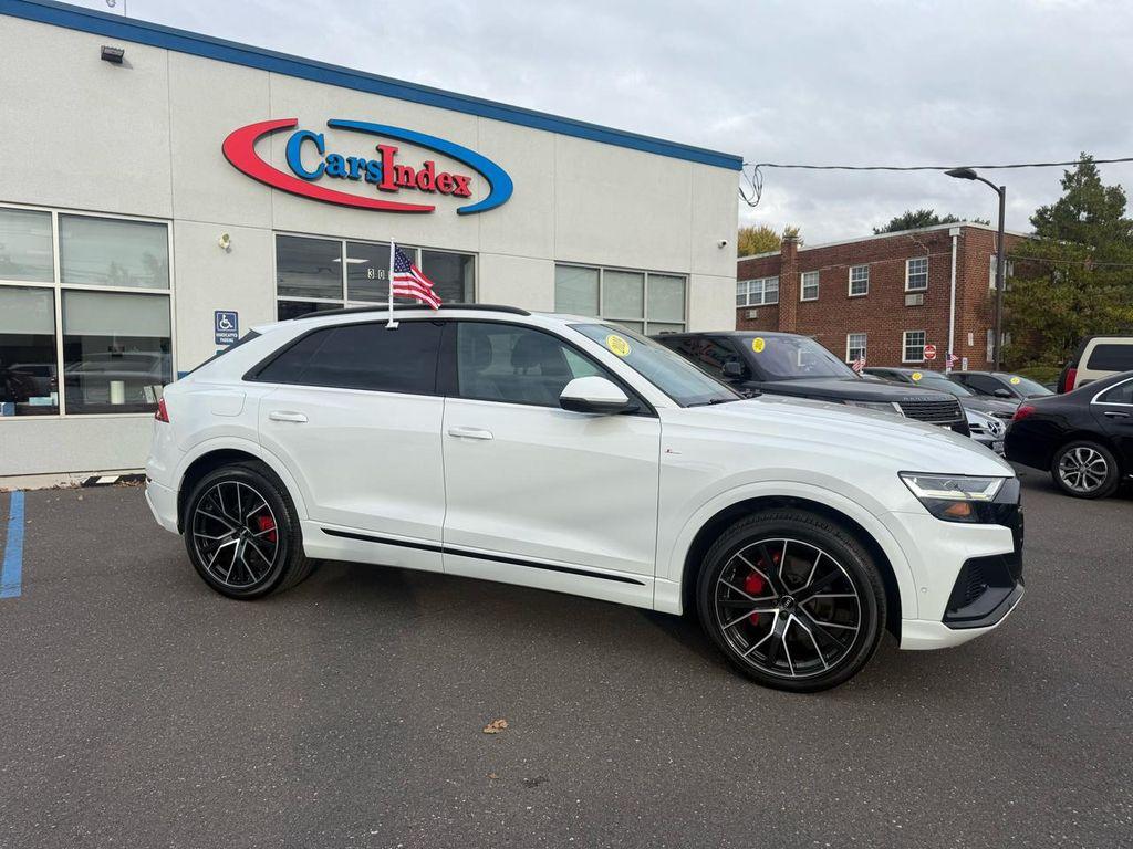 used 2019 Audi Q8 car, priced at $34,999