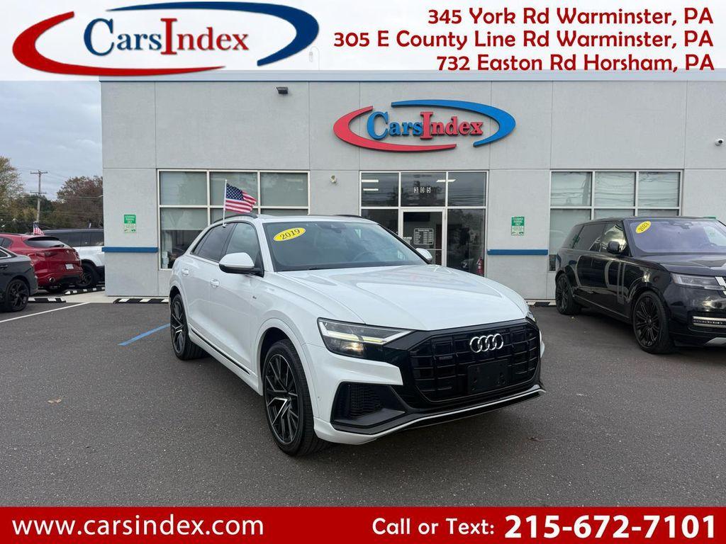 used 2019 Audi Q8 car, priced at $34,999