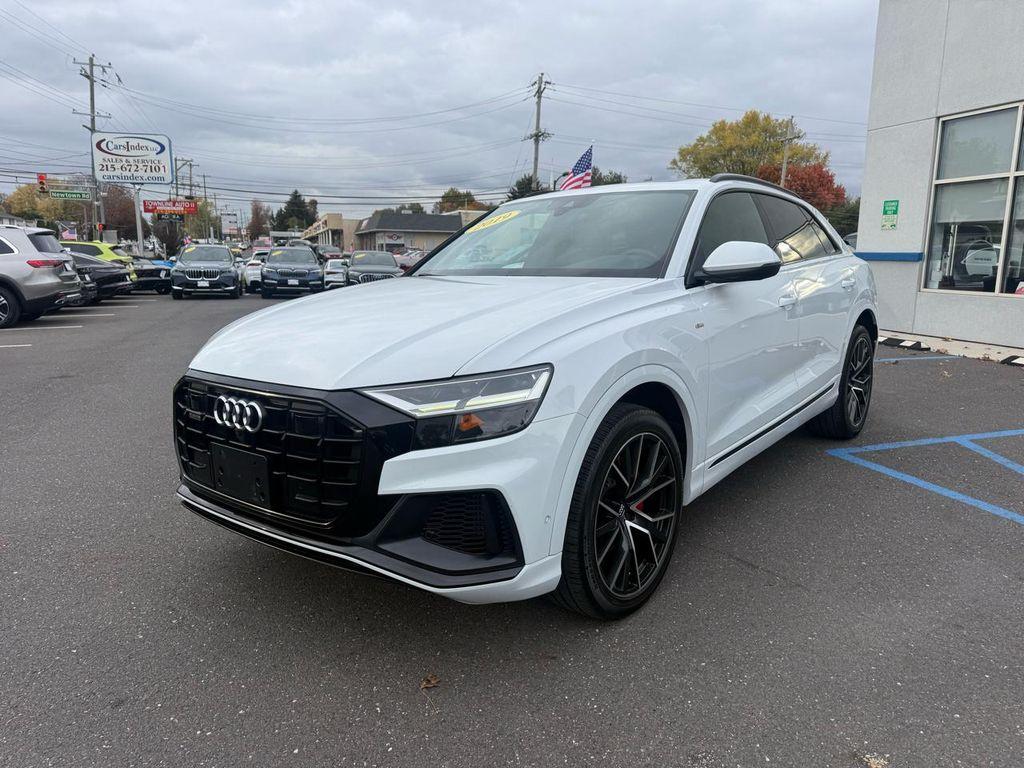 used 2019 Audi Q8 car, priced at $34,999