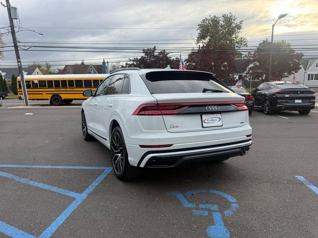used 2019 Audi Q8 car, priced at $34,999