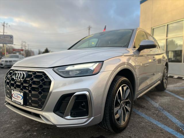 used 2022 Audi Q5 car, priced at $27,999