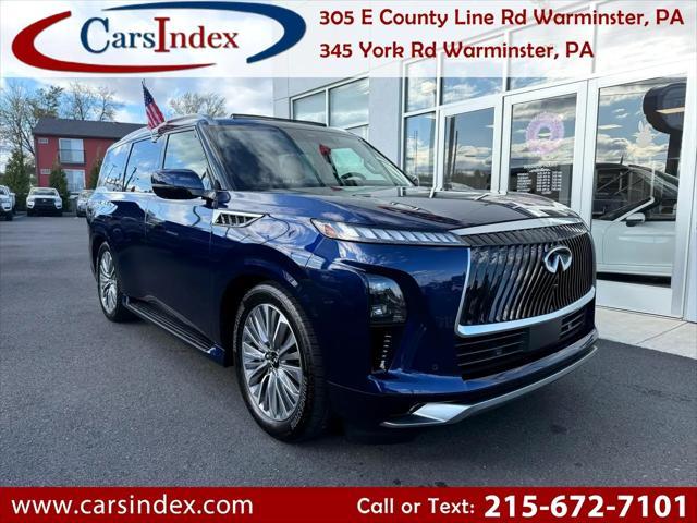 used 2025 INFINITI QX80 car, priced at $76,990