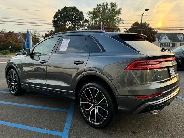 used 2021 Audi Q8 car, priced at $49,999