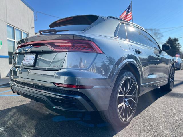 used 2021 Audi Q8 car, priced at $45,999