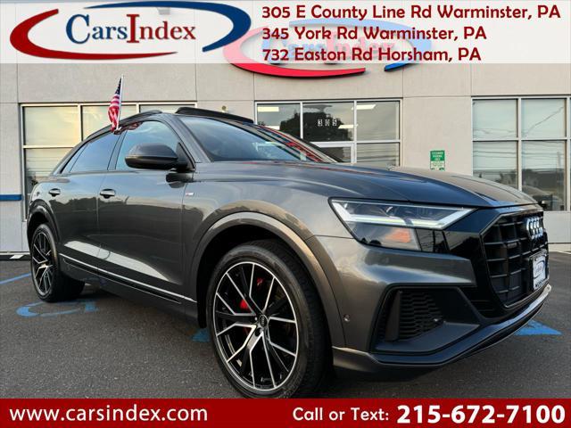 used 2021 Audi Q8 car, priced at $49,999