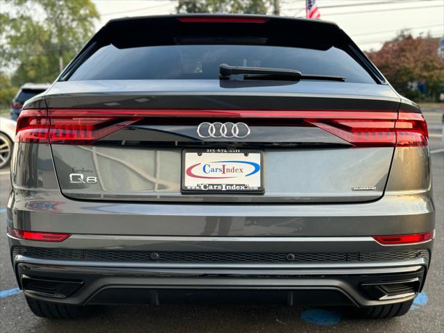 used 2021 Audi Q8 car, priced at $49,999