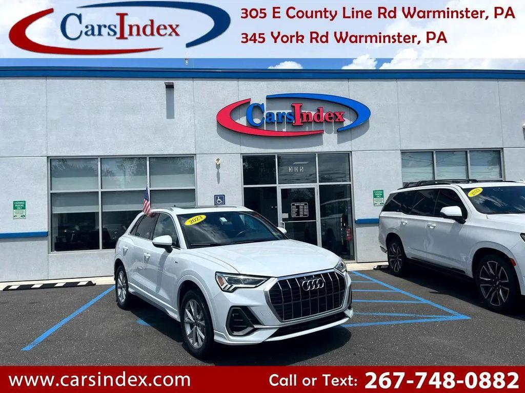 used 2023 Audi Q3 car, priced at $27,299