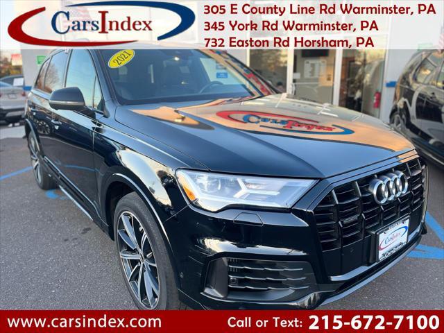 used 2021 Audi Q7 car, priced at $36,999