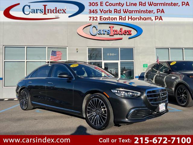 used 2022 Mercedes-Benz S-Class car, priced at $69,999