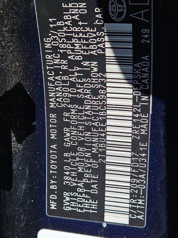 used 2011 Toyota Corolla car, priced at $8,655
