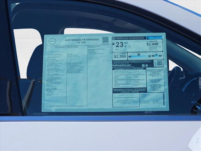 new 2025 Nissan Pathfinder car, priced at $32,590