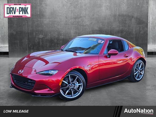 used 2023 Mazda MX-5 Miata RF car, priced at $34,599