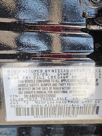 new 2025 Nissan Sentra car, priced at $24,147