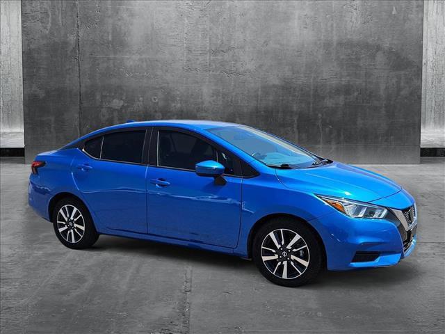 used 2021 Nissan Versa car, priced at $14,449