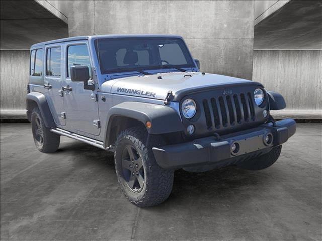 used 2016 Jeep Wrangler Unlimited car, priced at $20,981