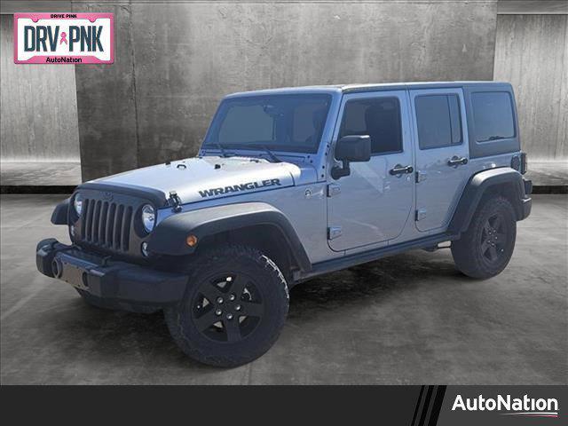 used 2016 Jeep Wrangler Unlimited car, priced at $20,981