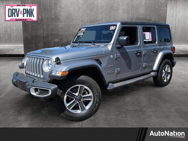 used 2020 Jeep Wrangler Unlimited car, priced at $30,999