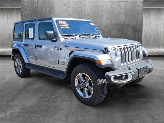 used 2020 Jeep Wrangler Unlimited car, priced at $30,999