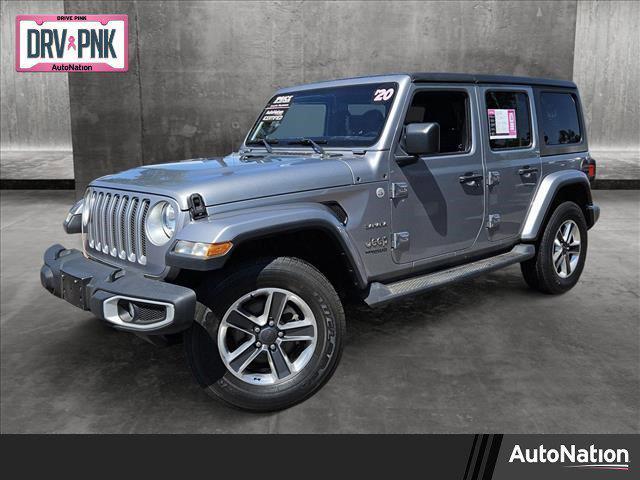 used 2020 Jeep Wrangler Unlimited car, priced at $32,495