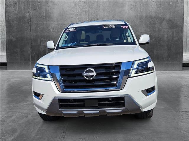 used 2022 Nissan Armada car, priced at $33,495