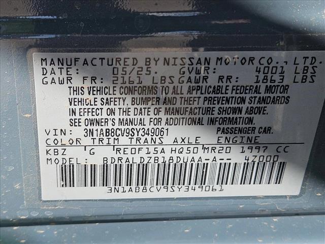 new 2025 Nissan Sentra car, priced at $22,045