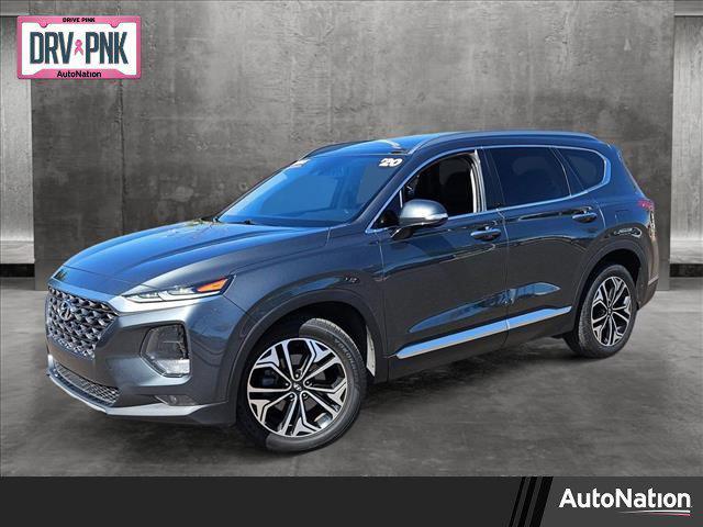 used 2020 Hyundai Santa Fe car, priced at $19,495