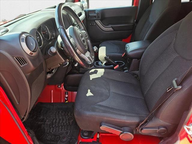 used 2016 Jeep Wrangler Unlimited car, priced at $15,999