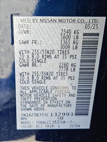 new 2025 Nissan Murano car, priced at $34,075