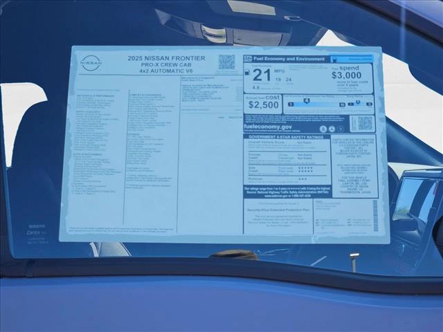 new 2025 Nissan Frontier car, priced at $36,181