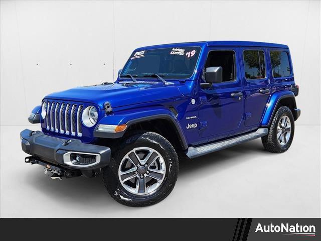 used 2019 Jeep Wrangler Unlimited car, priced at $26,828