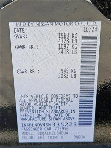 new 2025 Nissan Altima car, priced at $27,070