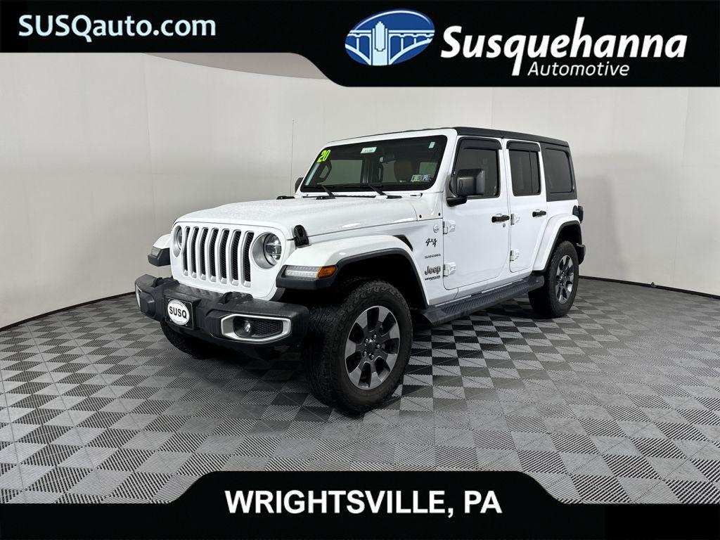 used 2020 Jeep Wrangler Unlimited car, priced at $33,953