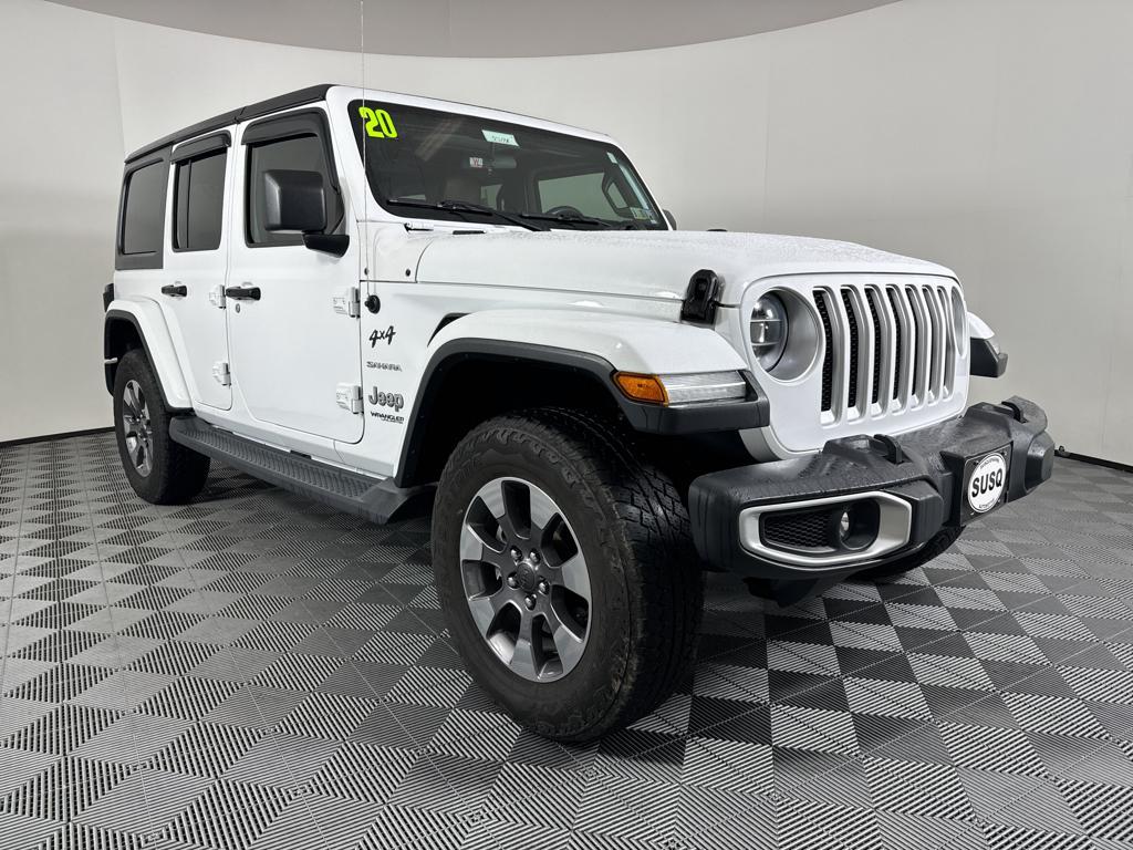 used 2020 Jeep Wrangler Unlimited car, priced at $33,953