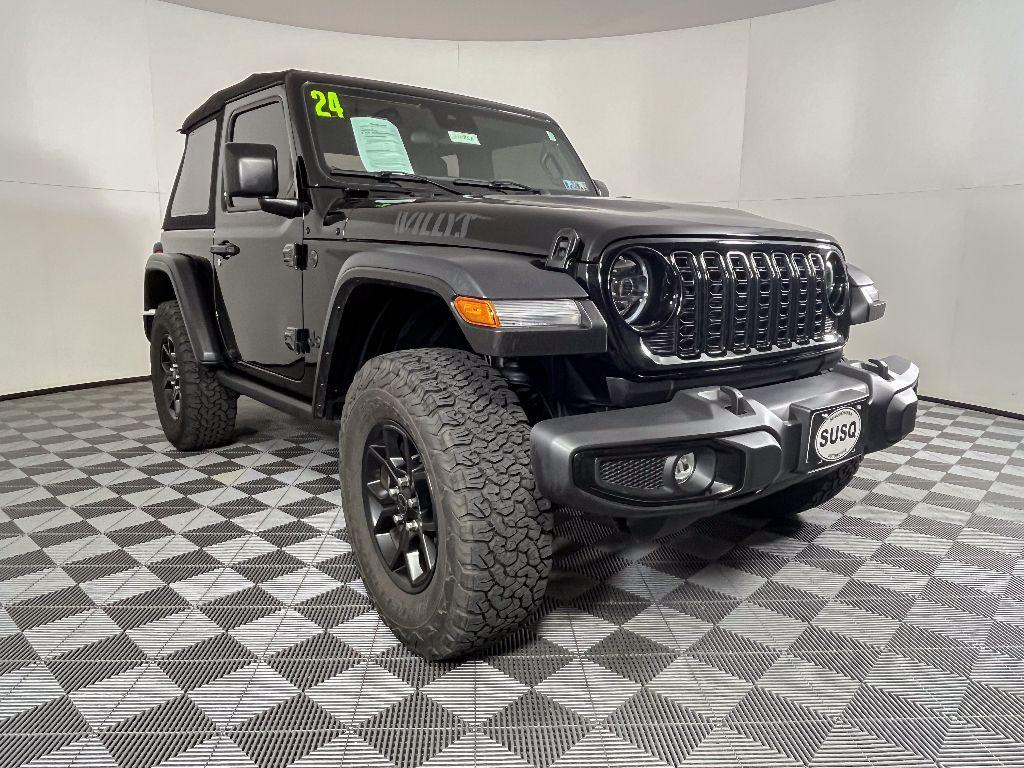 used 2024 Jeep Wrangler car, priced at $41,314