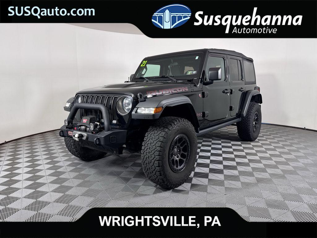 used 2021 Jeep Wrangler Unlimited car, priced at $32,234