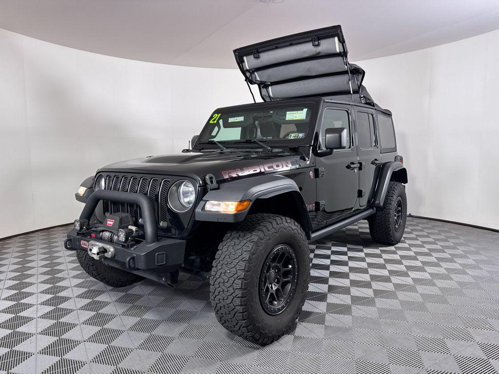 used 2021 Jeep Wrangler Unlimited car, priced at $32,234