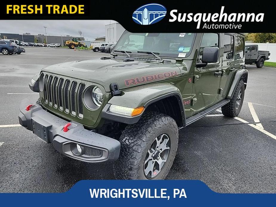 used 2021 Jeep Wrangler Unlimited car, priced at $43,490