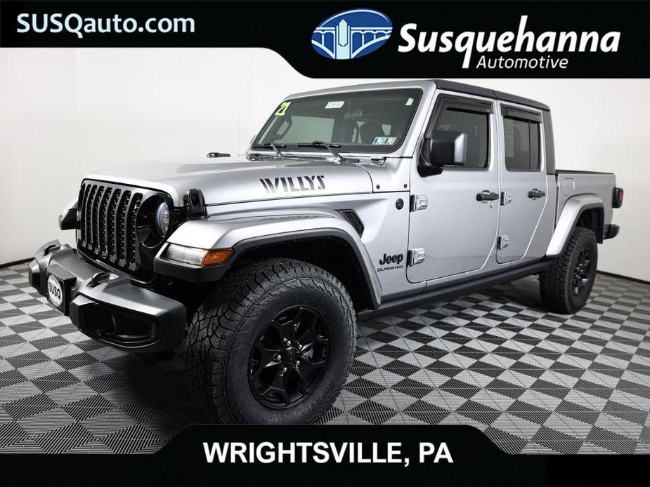 used 2021 Jeep Gladiator car, priced at $32,540