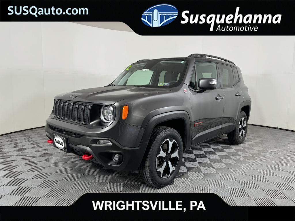 used 2021 Jeep Renegade car, priced at $20,090