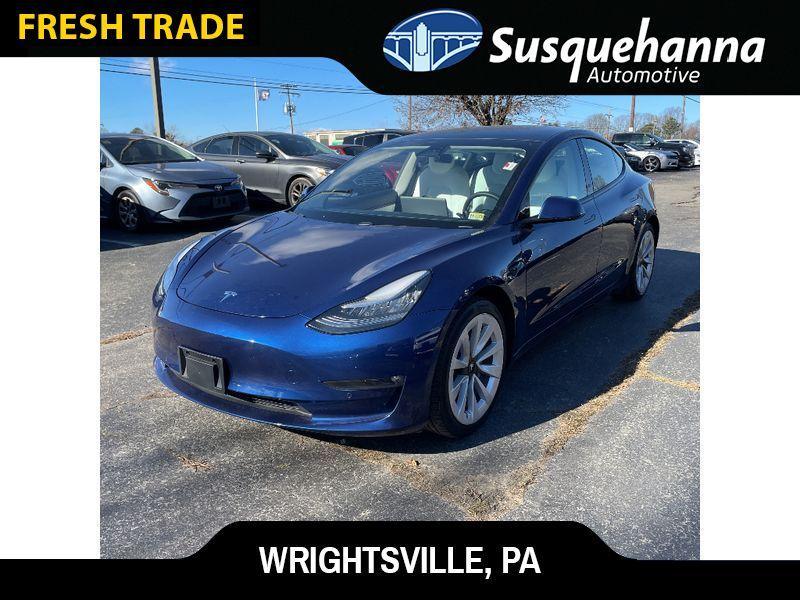 used 2021 Tesla Model 3 car, priced at $27,307