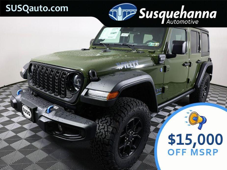 new 2024 Jeep Wrangler 4xe car, priced at $47,810